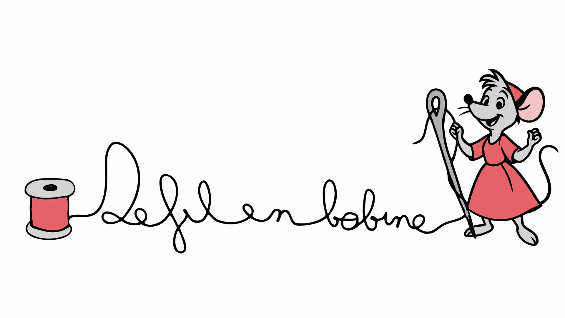 Logo professionnel pour entreprise de couture De Fil en Bobine